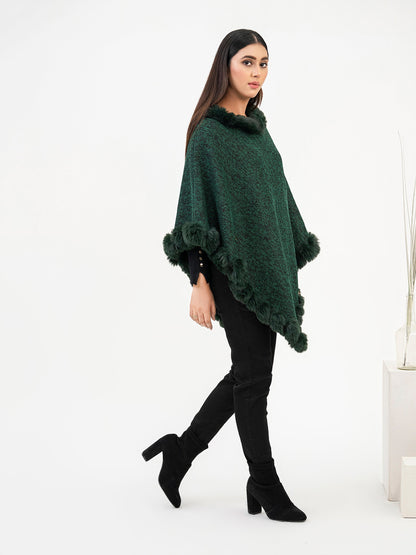 Two Tone Poncho