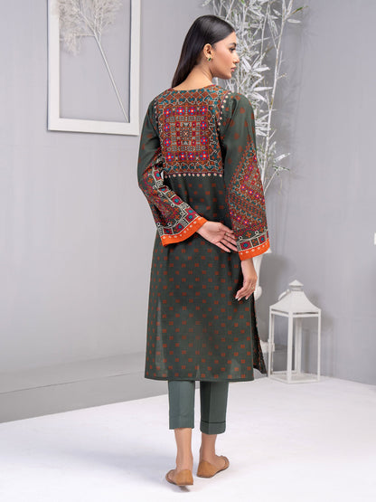 2 Piece Khaddar Suit-Printed(Unstitched)