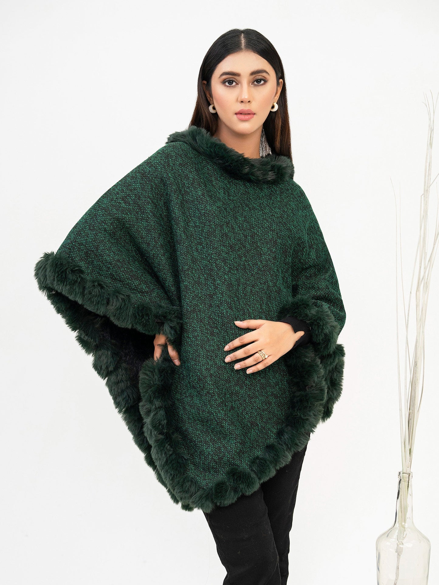 Two Tone Poncho