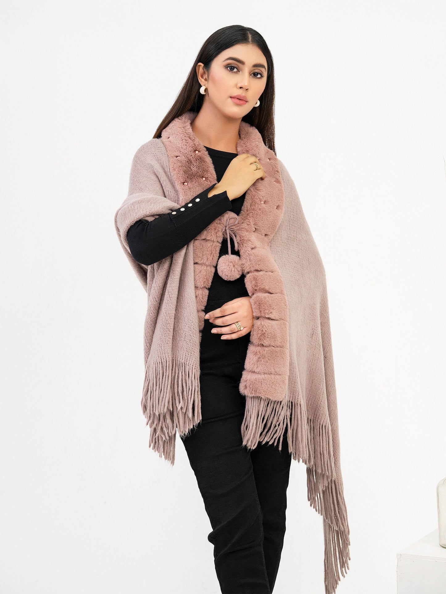 Fur Cape Shawl