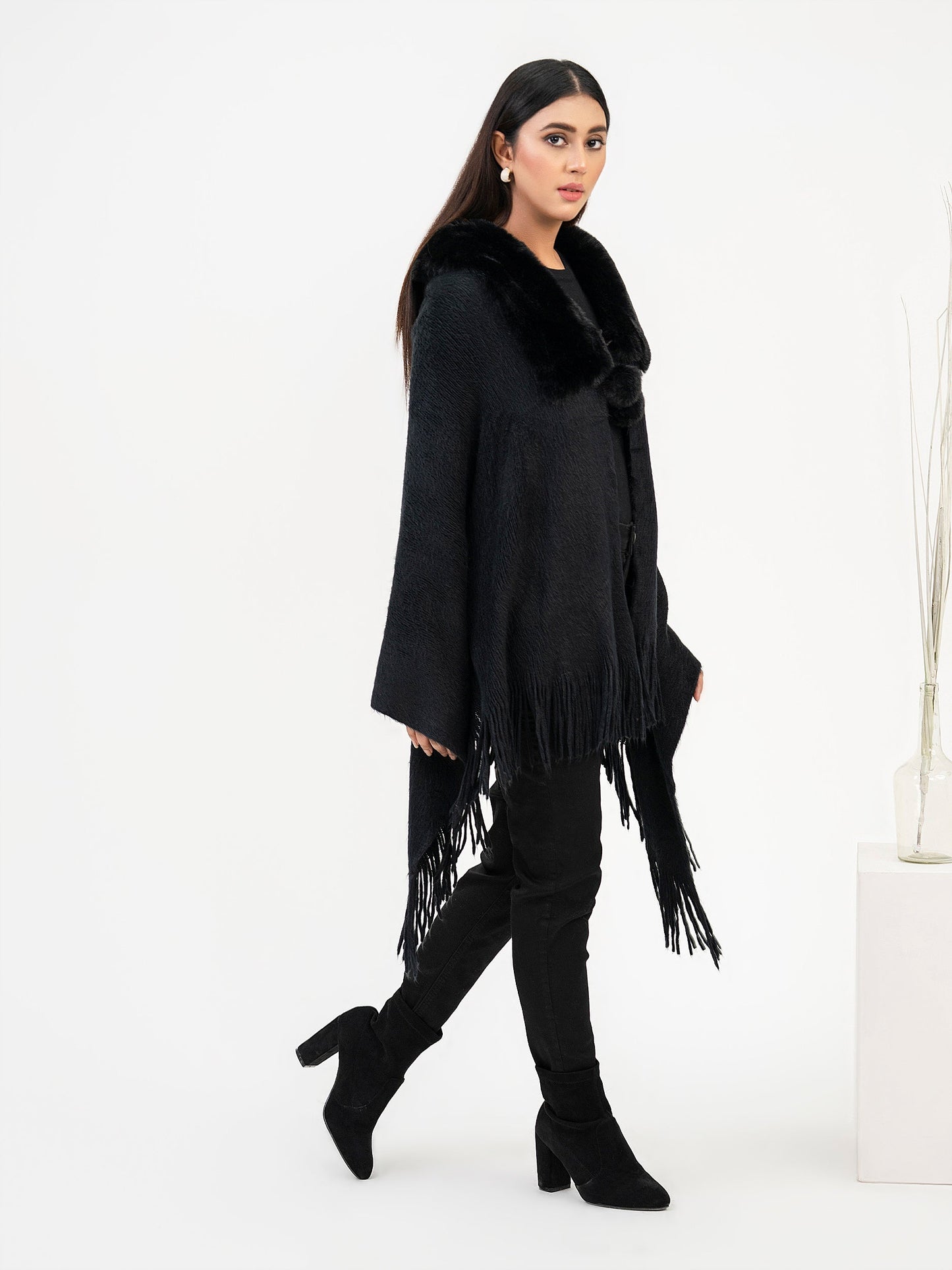 Woolen Cape Shawl