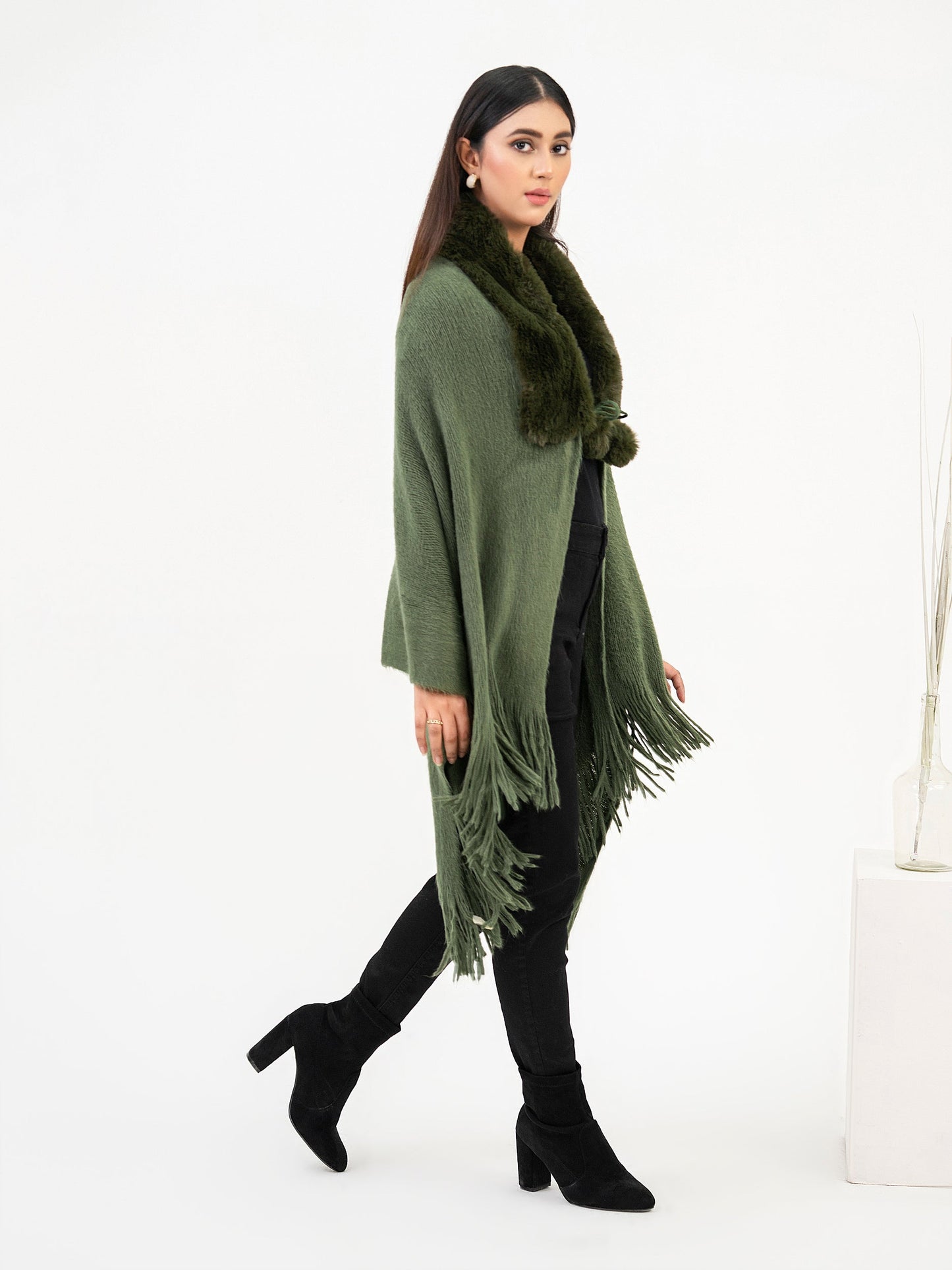 Woolen Cape Shawl