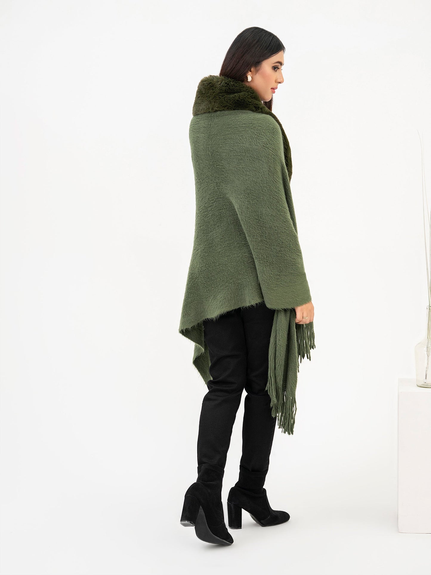 Woolen Cape Shawl