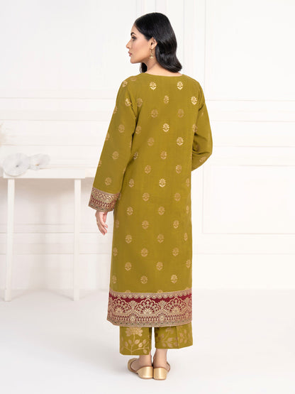 2 Piece Jacquard Suit-Embroidered(Unstitched)