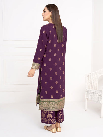 2 Piece Jacquard Suit-Embroidered(Unstitched)