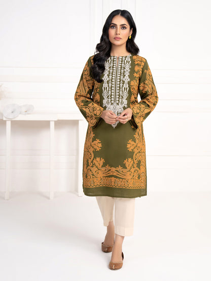 Khaddar Shirt-Embroidered(Unstitched)