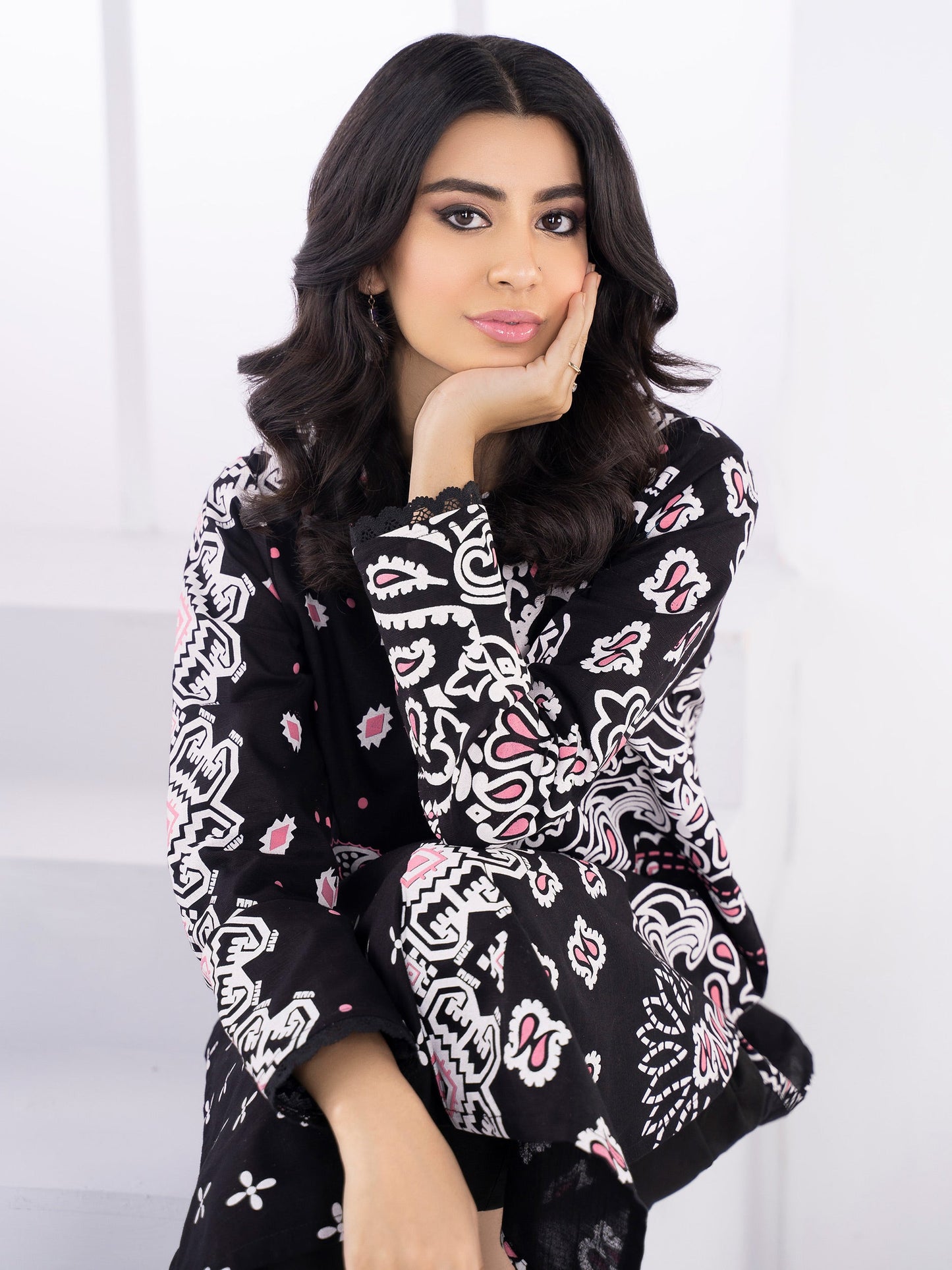 Limelight - Printed Khaddar Shirt