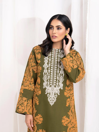 Khaddar Shirt-Embroidered(Unstitched)