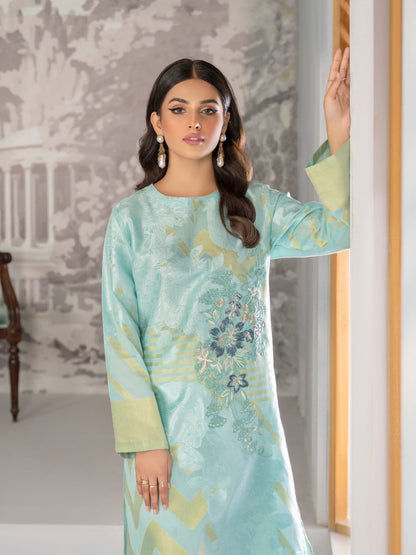 Limelight - 2 Piece Jacquard Suit-Embroidered (Unstitched)