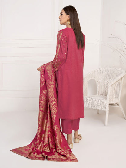 2 Piece Jacquard Suit-Embroidered(Unstitched)