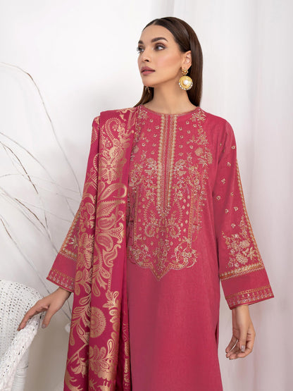 2 Piece Jacquard Suit-Embroidered(Unstitched)