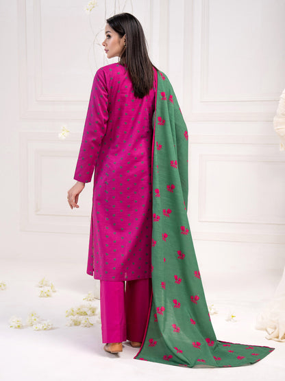 3 Piece Khaddar Suit-Printed(Unstitched)