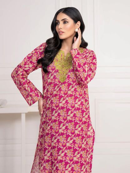 2 Piece Khaddar Suit-Embroidered(Unstitched)