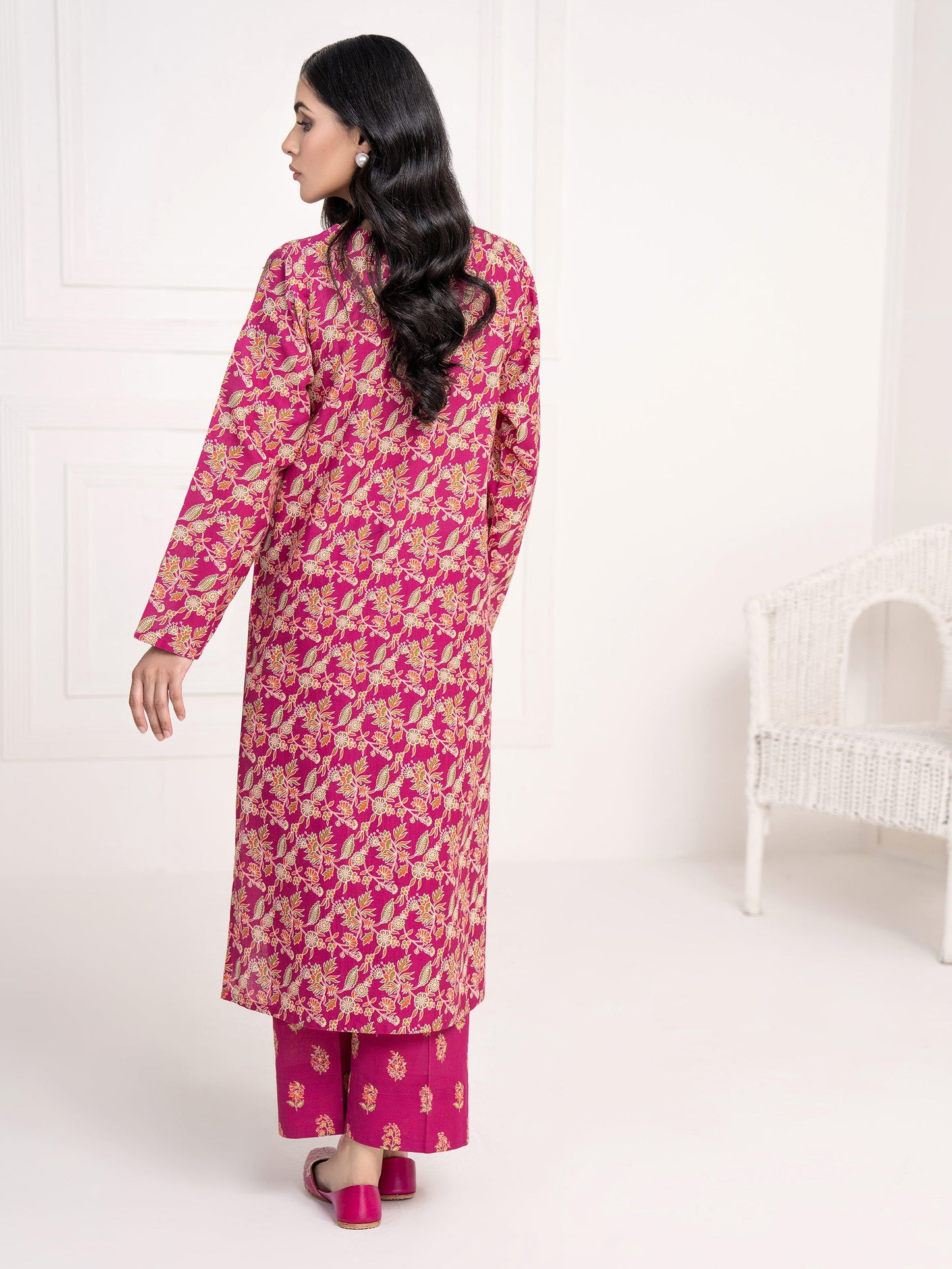 2 Piece Khaddar Suit-Embroidered(Unstitched)