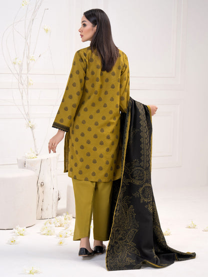 3 Piece Khaddar Suit-Printed(Unstitched)