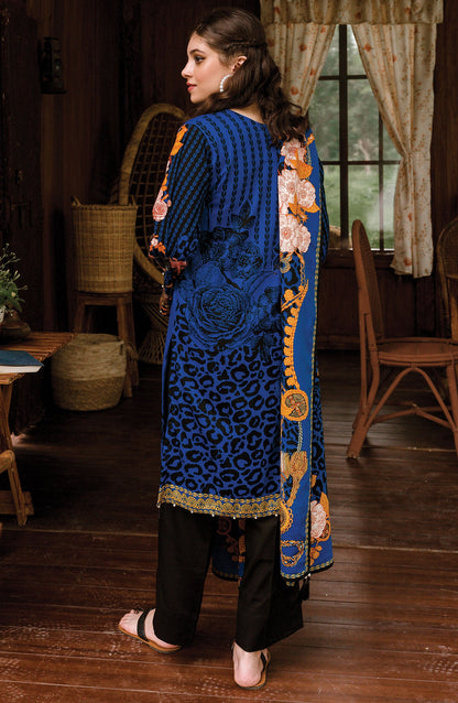 Orient - Unstitched 3 Piece Embroidered Textured Heavy Cotton Suit