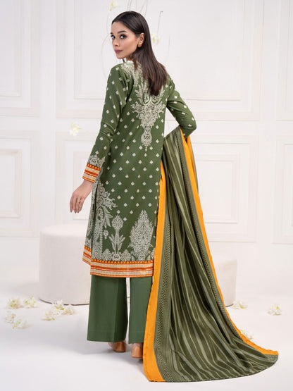 3 Piece Khaddar Suit-Printed(Unstitched)