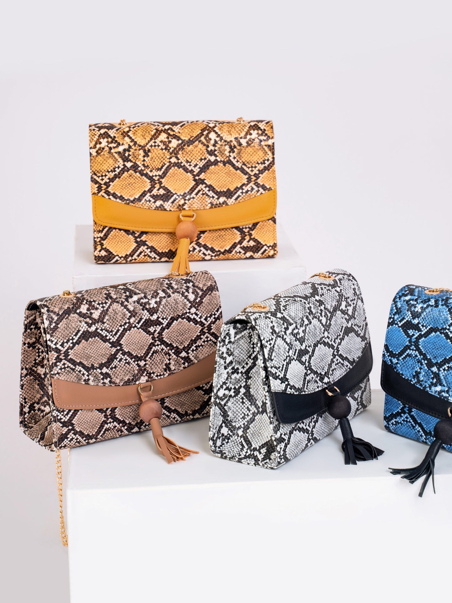 Limelight - Snake Print Handbag