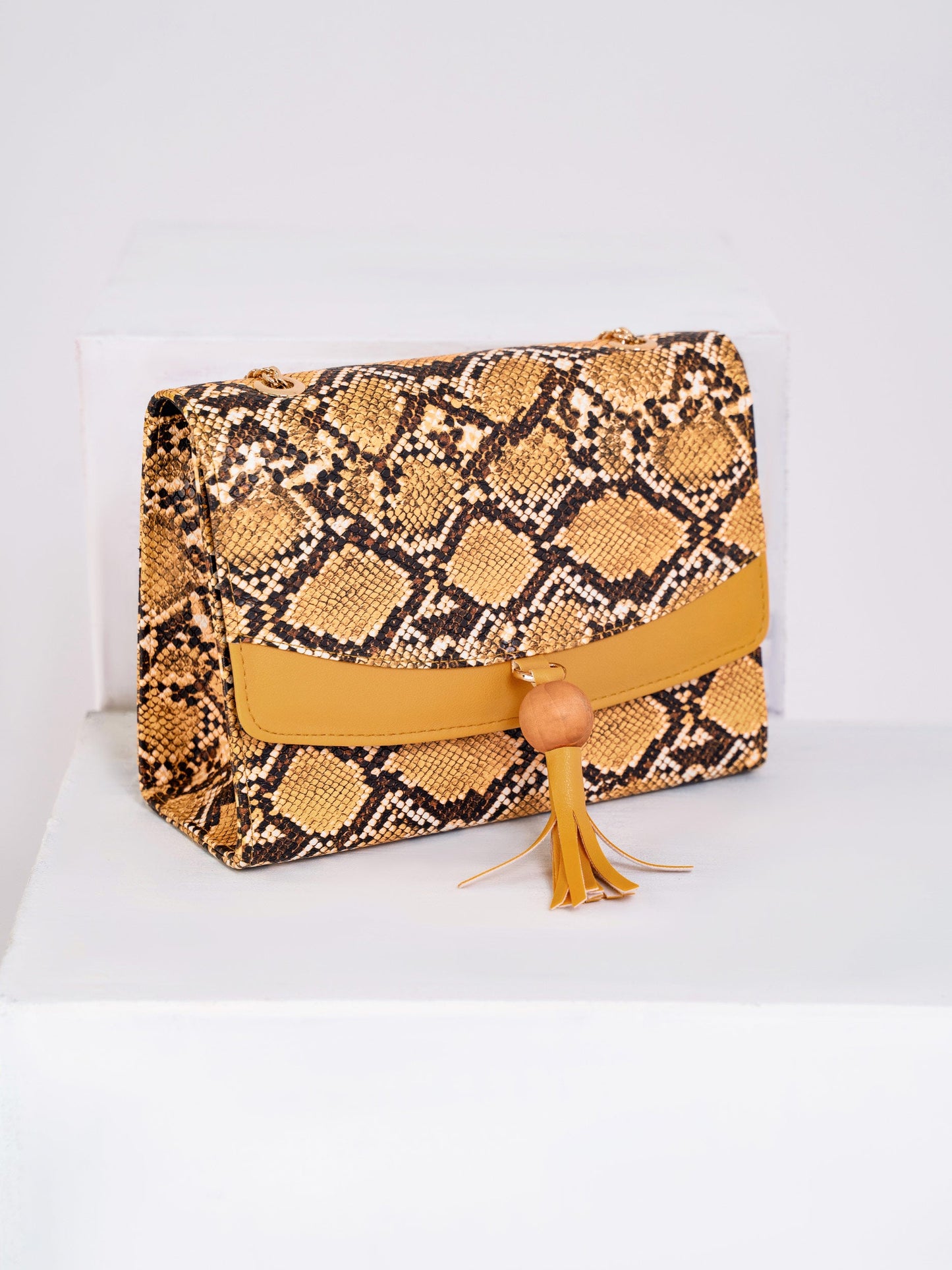 Limelight - Snake Print Handbag