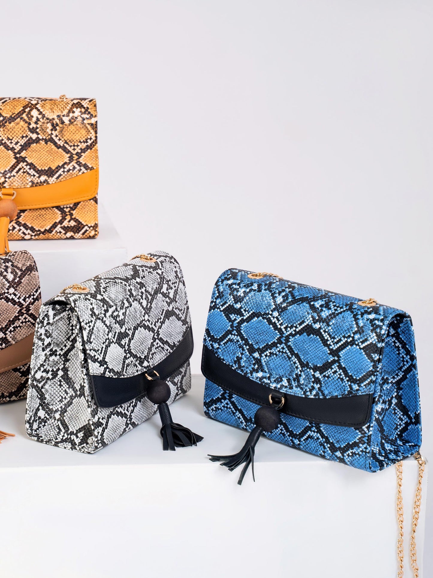 Limelight - Snake Print Handbag