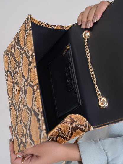 Limelight - Snake Print Handbag