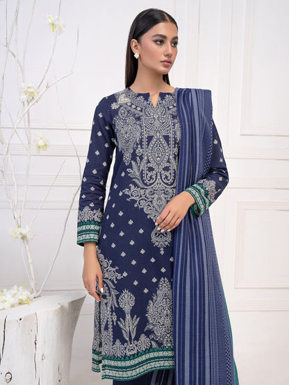 3 Piece Khaddar Suit-Printed(Unstitched)