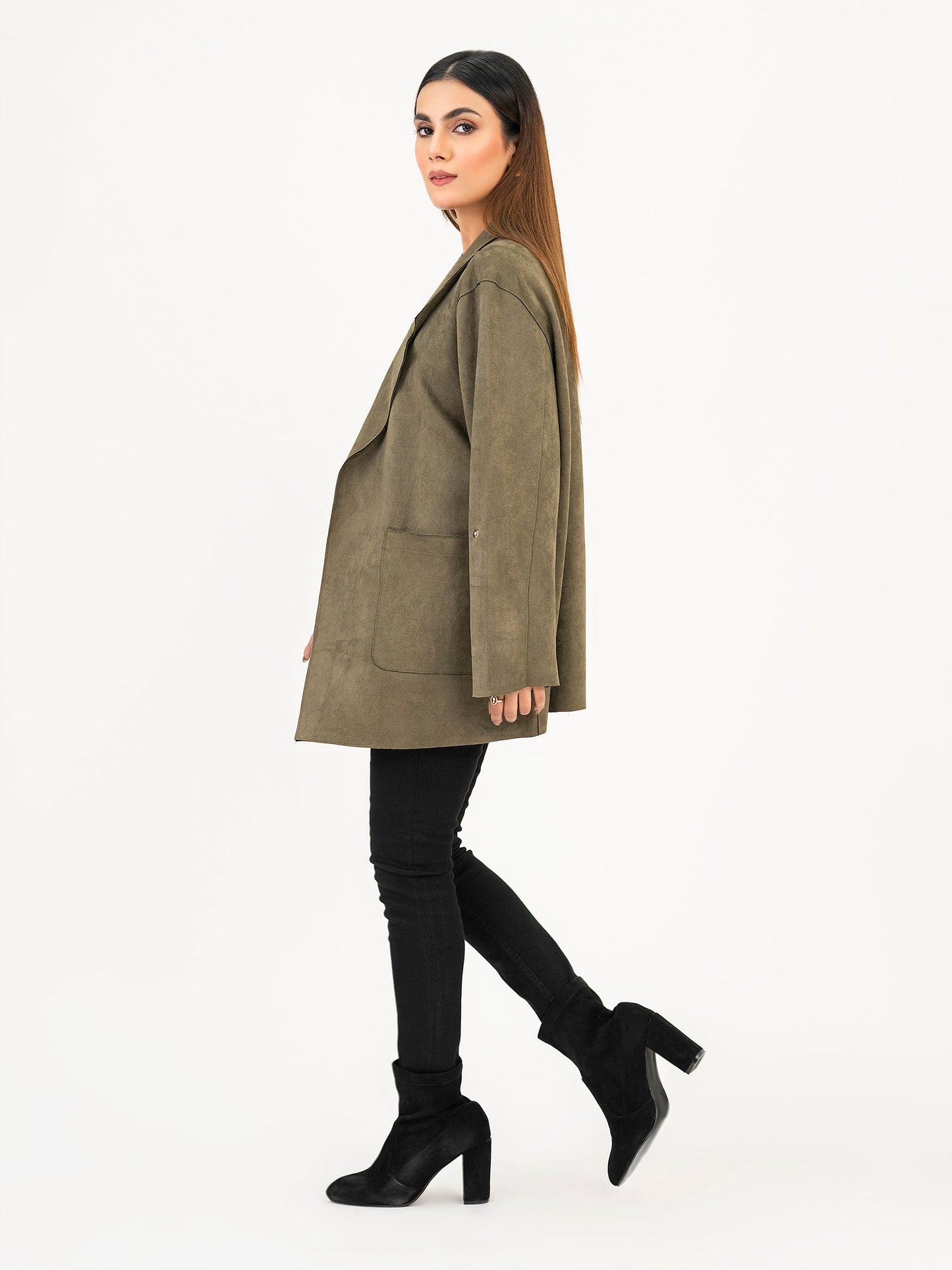 Suede Coat