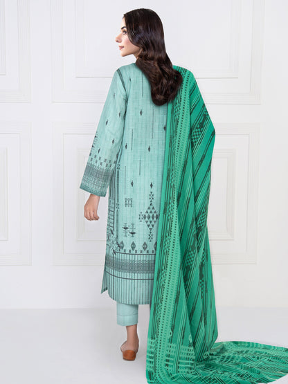 3 Piece Khaddar Suit-Printed(Unstitched)