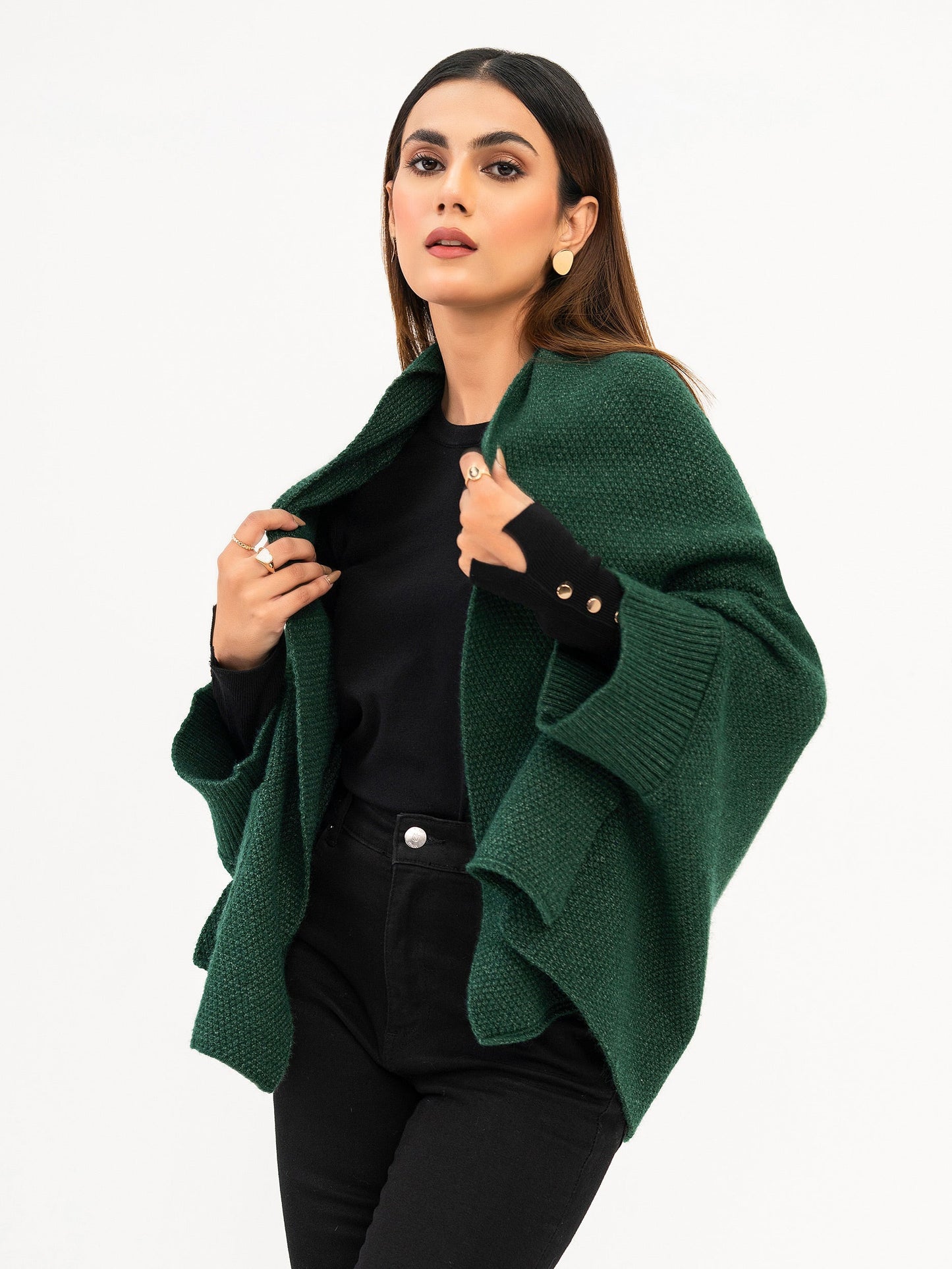 Woolen Cape Shawl