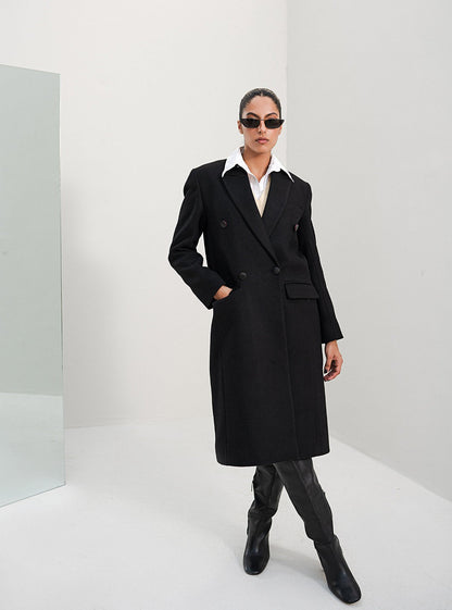 Chaos - Fuss - Deep Long Black Coat