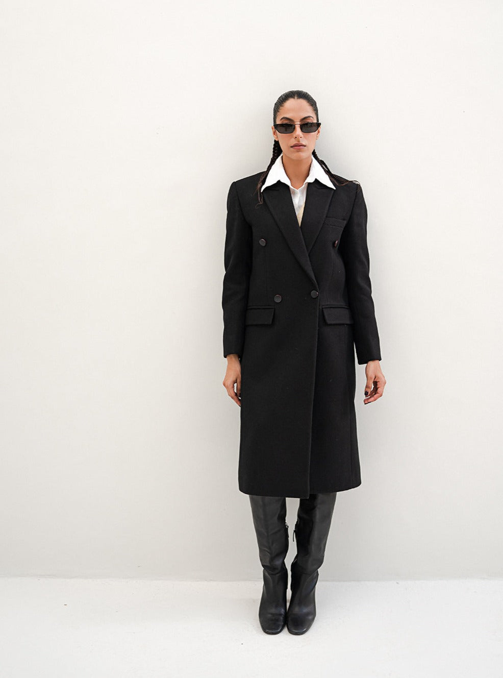 Chaos - Fuss - Deep Long Black Coat