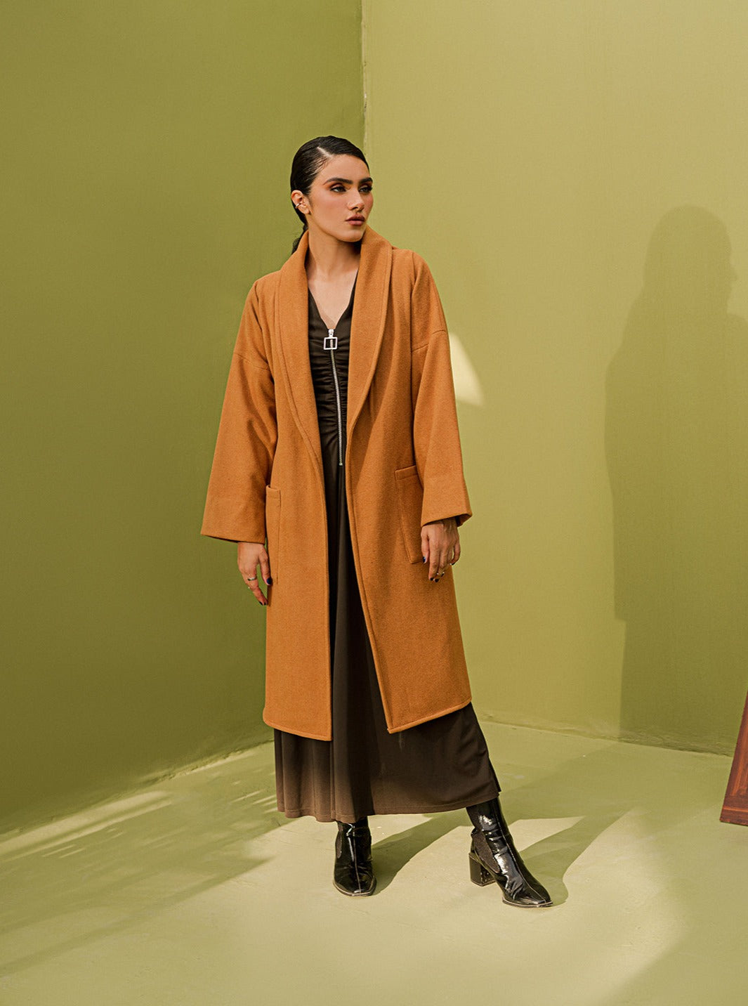 Chaos - OBI'S Brew - Peru Camel Coloured Coat