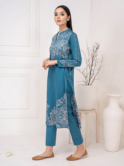 2 Piece Cotton Suit-Printed(Unstitched)