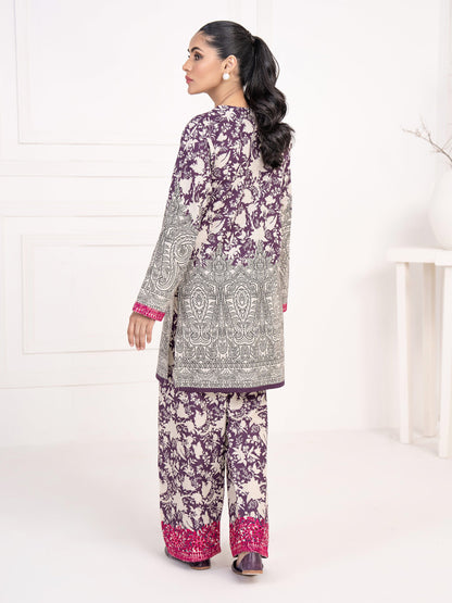 2 Piece Khaddar Suit-Embroidered(Unstitched)