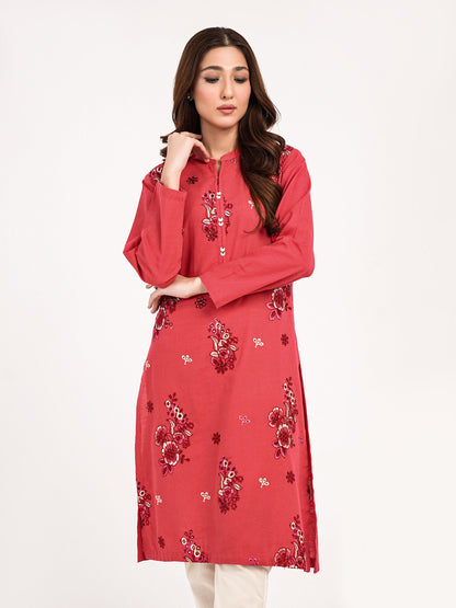 Limelight - Khaddar shirt-Embroidered(Pret)