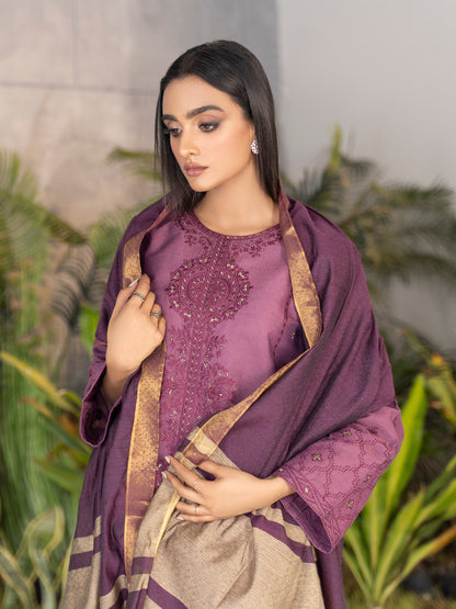 Limelight - 3 Piece Embroidered Dobby Suit