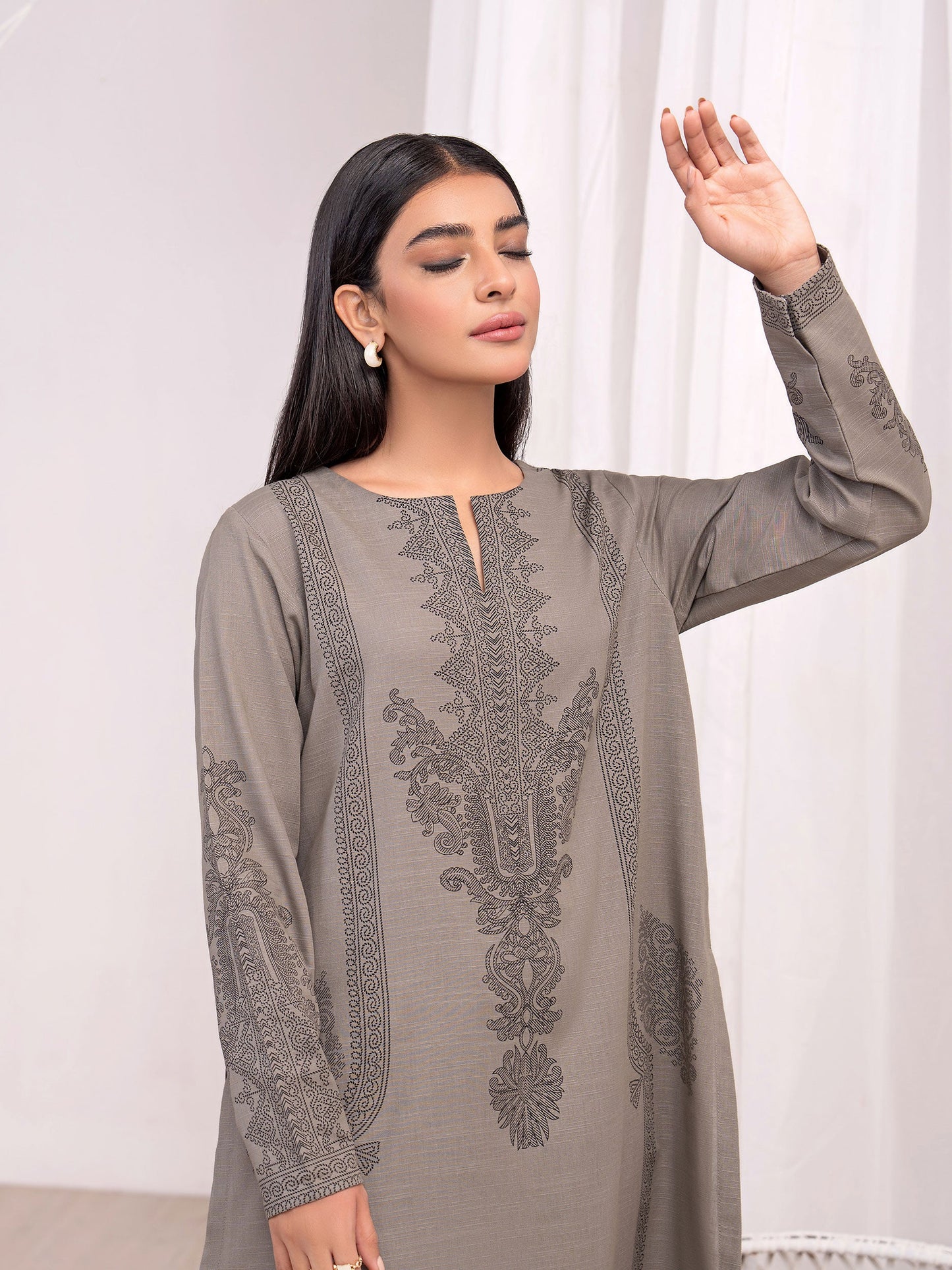 Khaddar Shirt-Printed(Unstitched)