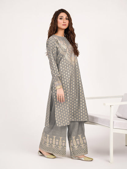 2 Piece Jacquard Suit-Dyed(Pret)