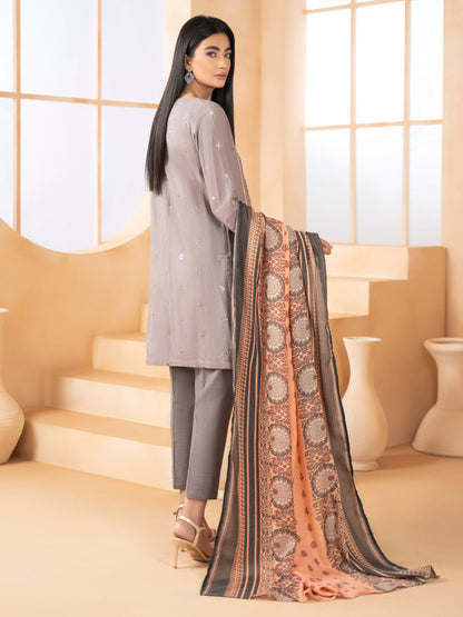 3 Piece Khaddar Suit-Embroidered (Unstitched)