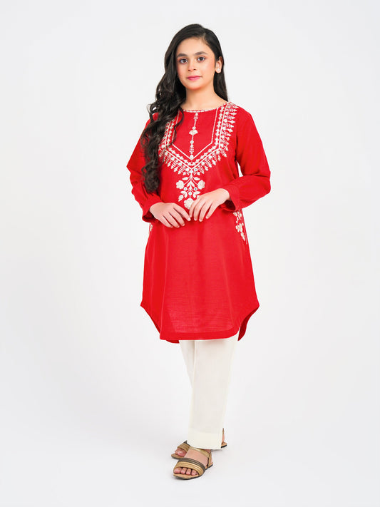 Limelight - Khaddar Shirt-Embroidered