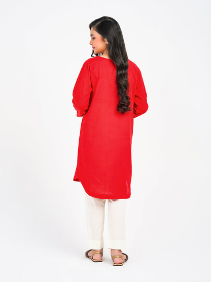 Limelight - Khaddar Shirt-Embroidered