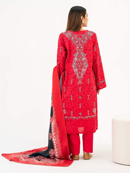 3 Piece Winter Cotton Suit-Printed (Pret)