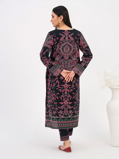 2 Piece Khaddar Suit-Paste Print (Pret)