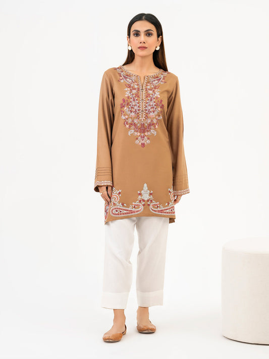 Crepe Kurti-Embroidered(Pret)