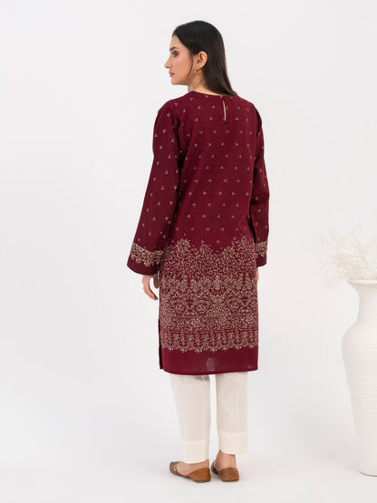 Khaddar Shirt-Embroidered(Pret)