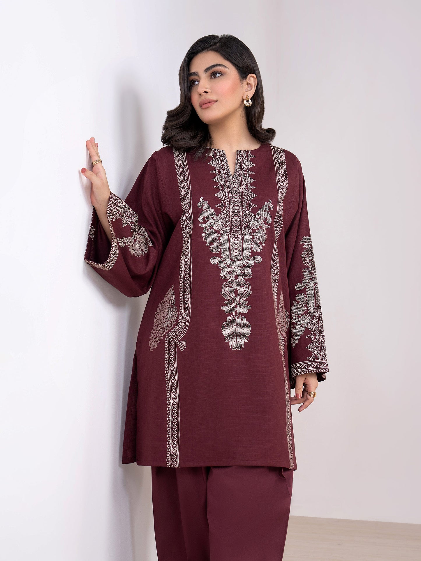 Khaddar Shirt-Printed(Unstitched)