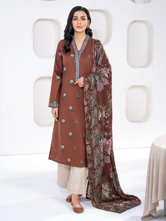 Limelight - 2 Piece Khaddar Suit-Printed(Unstitched)