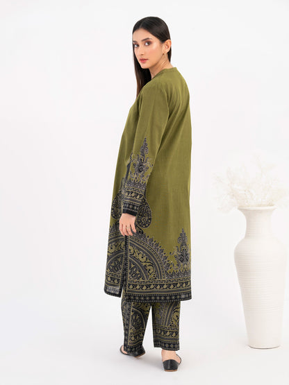 2 Piece Khaddar Suit-Printed (Pret)