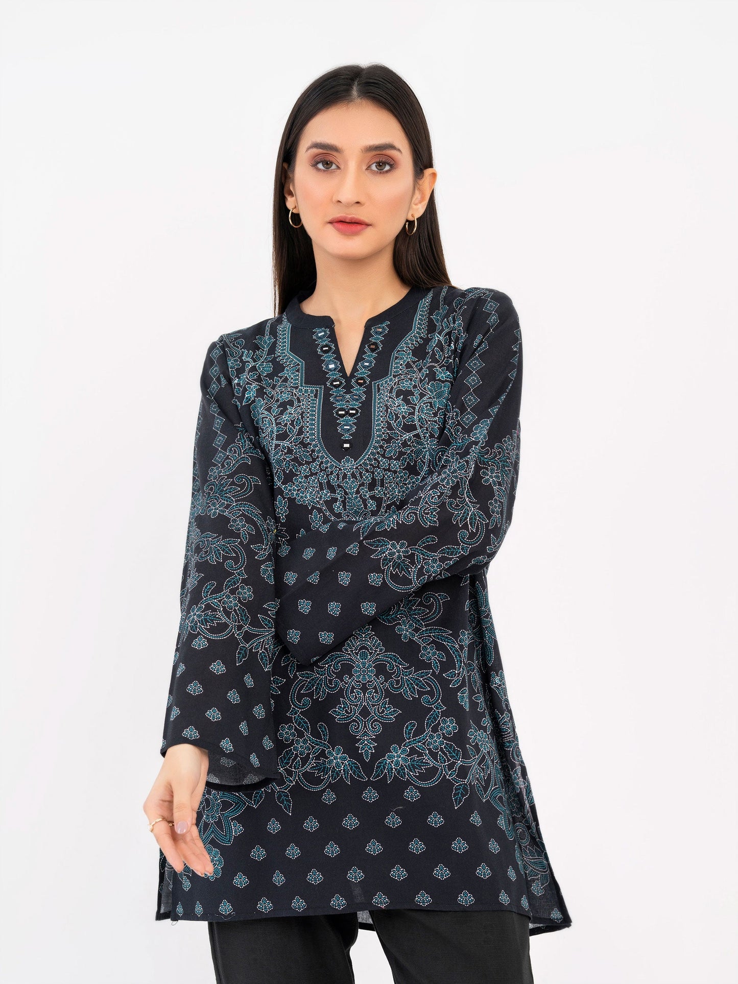 Khaddar Kurti-Printed(Pret)