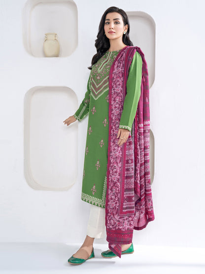 Limelight - 2 Piece Khaddar Suit-Paste Print(Unstitched)